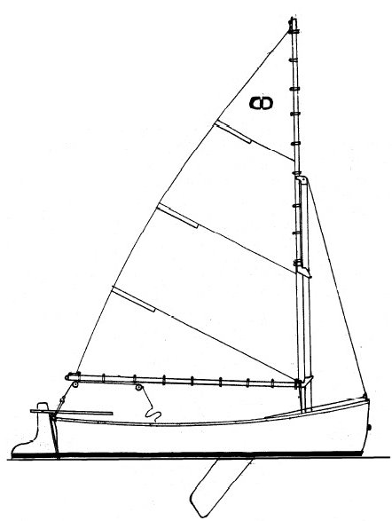 Drawing of Cape Dory 10