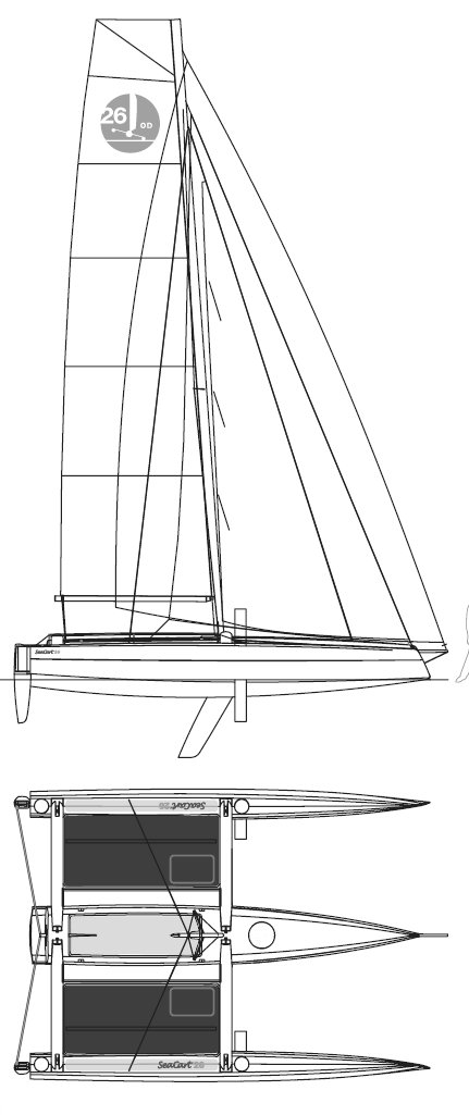 Drawing of Seacart 26