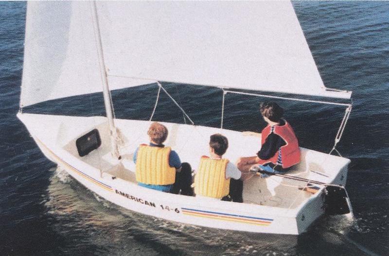 american 14 sailboat