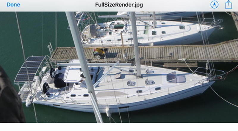 45 ft catalina sailboat
