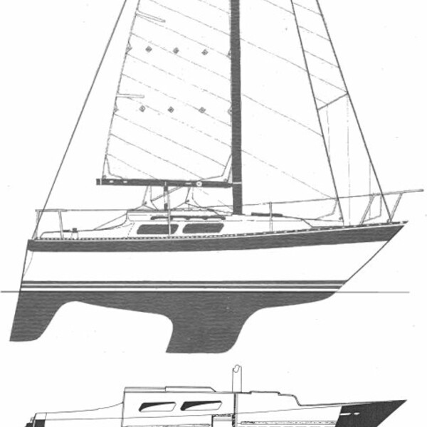 international 600 sailboat