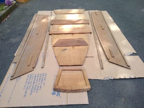 Wooden dinghy kit — For Sale — Sailboat Guide