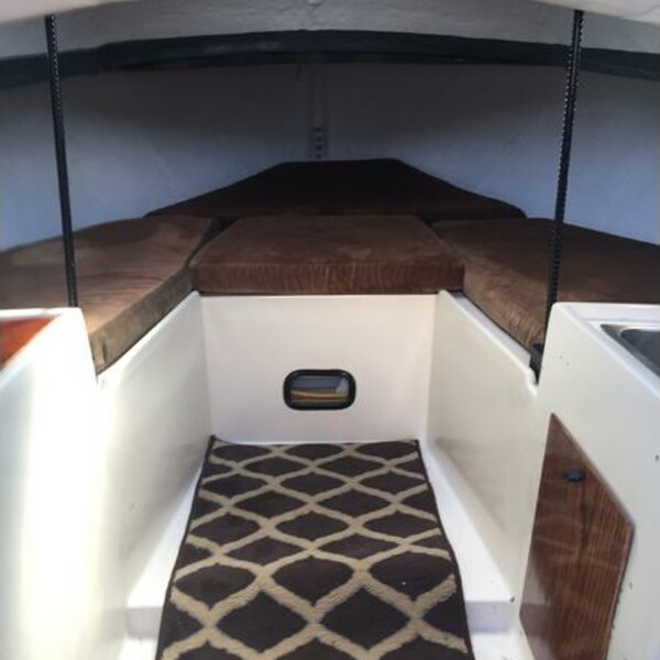 nordica 16 sailboat interior