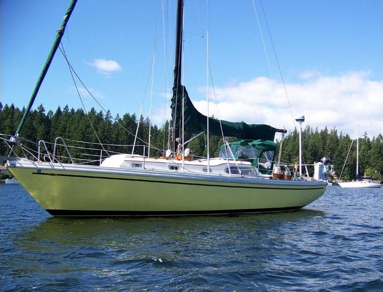 36 columbia sailboat