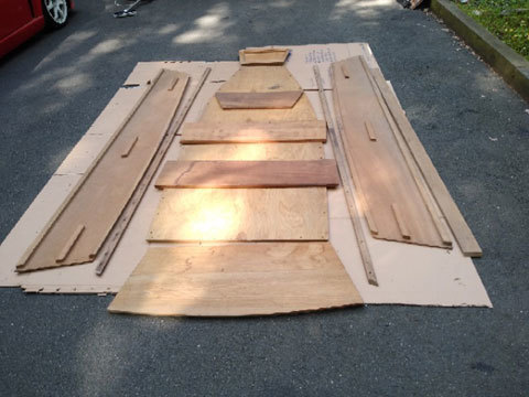 wooden dinghy kit — for sale — sailboat guide