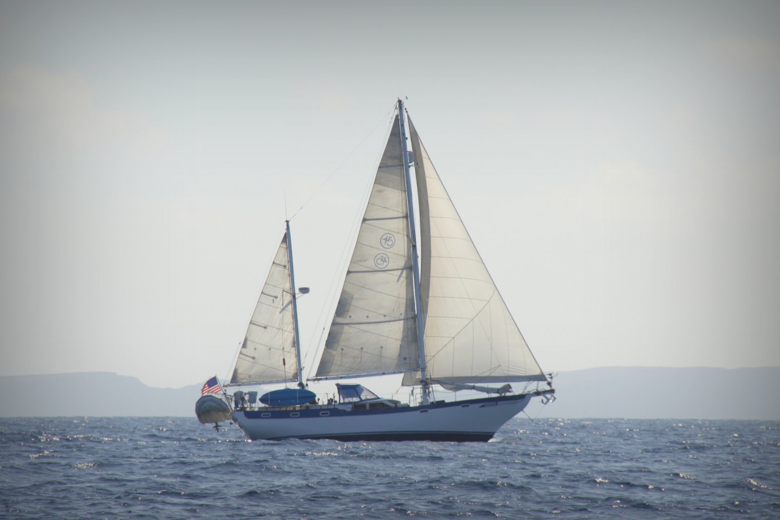 harden 45 sailboat