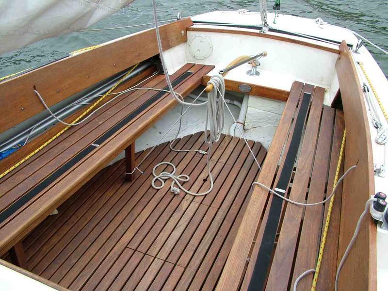 ensign sailboat parts