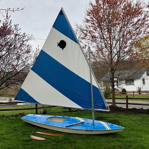 12 ft sunfish sailboat