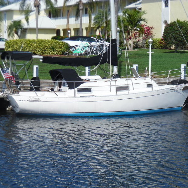 29 ft bayfield sailboat
