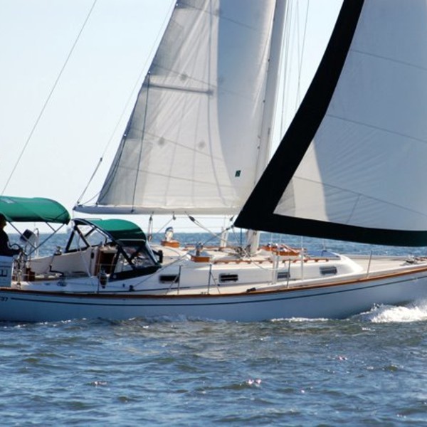 37 foot. tartan sailboat