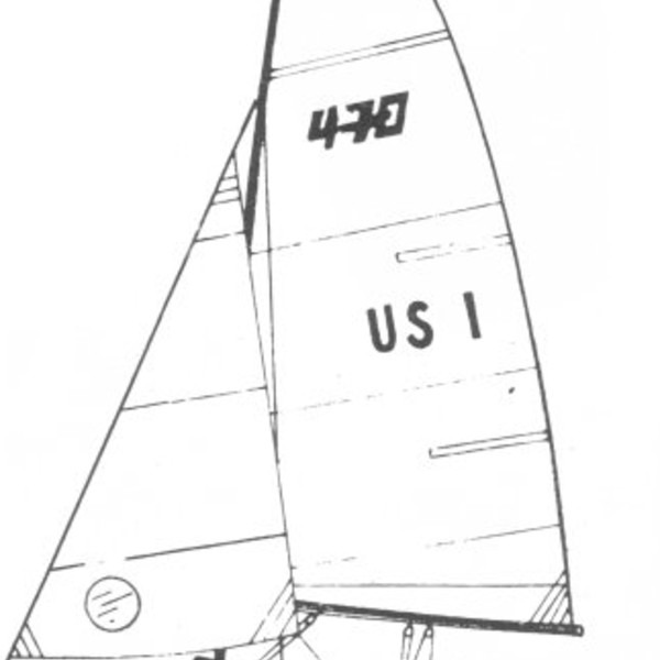 470 sailboat hull speed