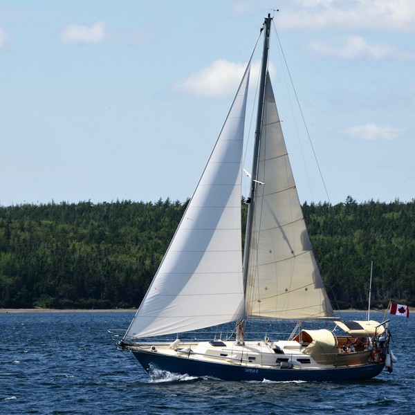 a 35 sailboat