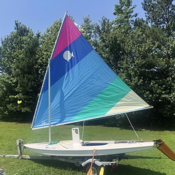 12 ft sunfish sailboat
