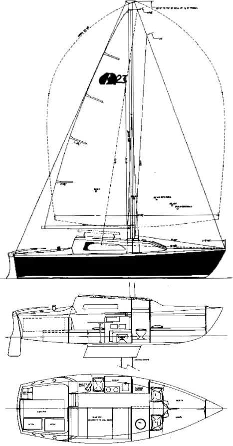 albacore sailboat parts