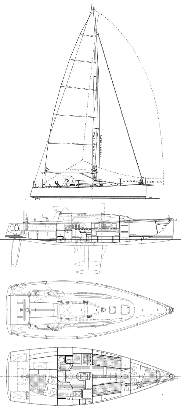 Drawing of Aerodyne 38