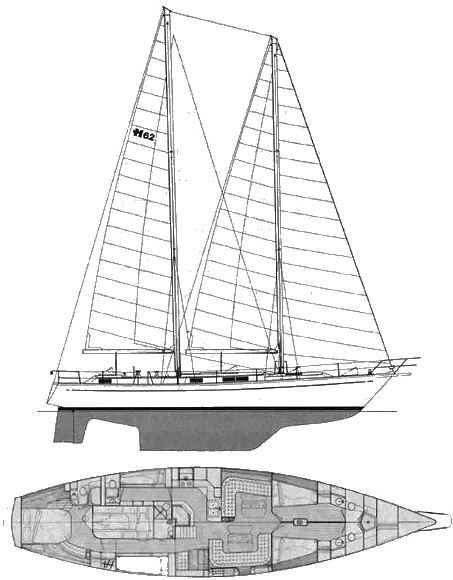 42 ft morgan sailboat