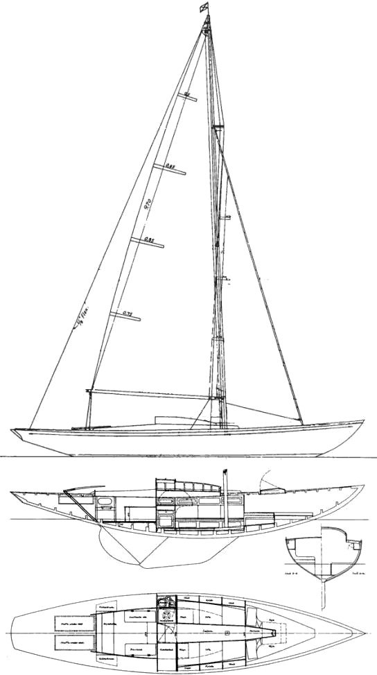 knarr class sailboat