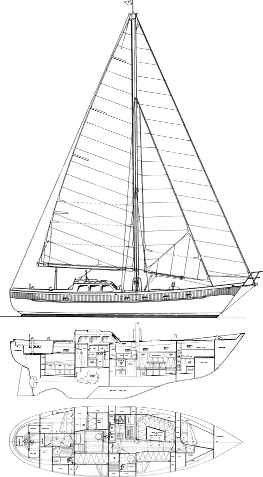 Drawing of Oceanic 46 (Brewer)