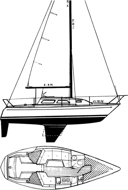 pearson 27 sailboat