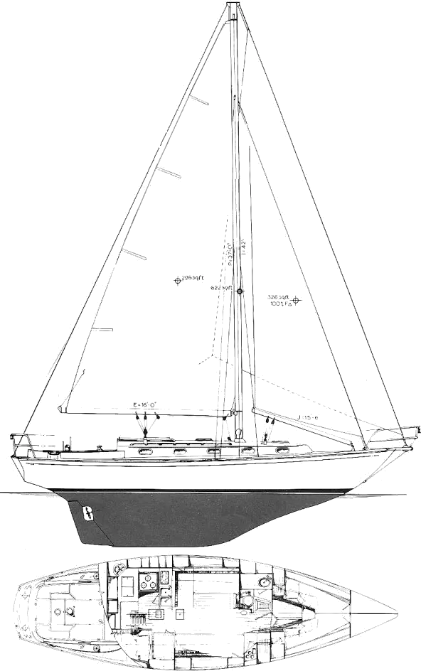 blue water sailboat plans