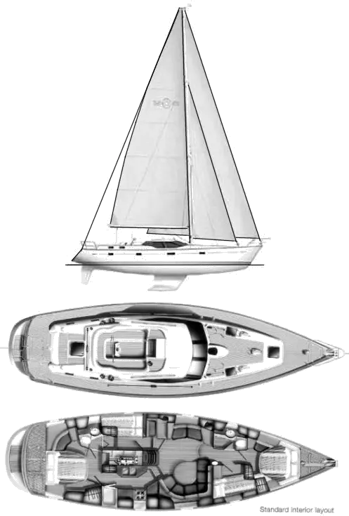 Drawing of Oyster 53 (Humphreys)