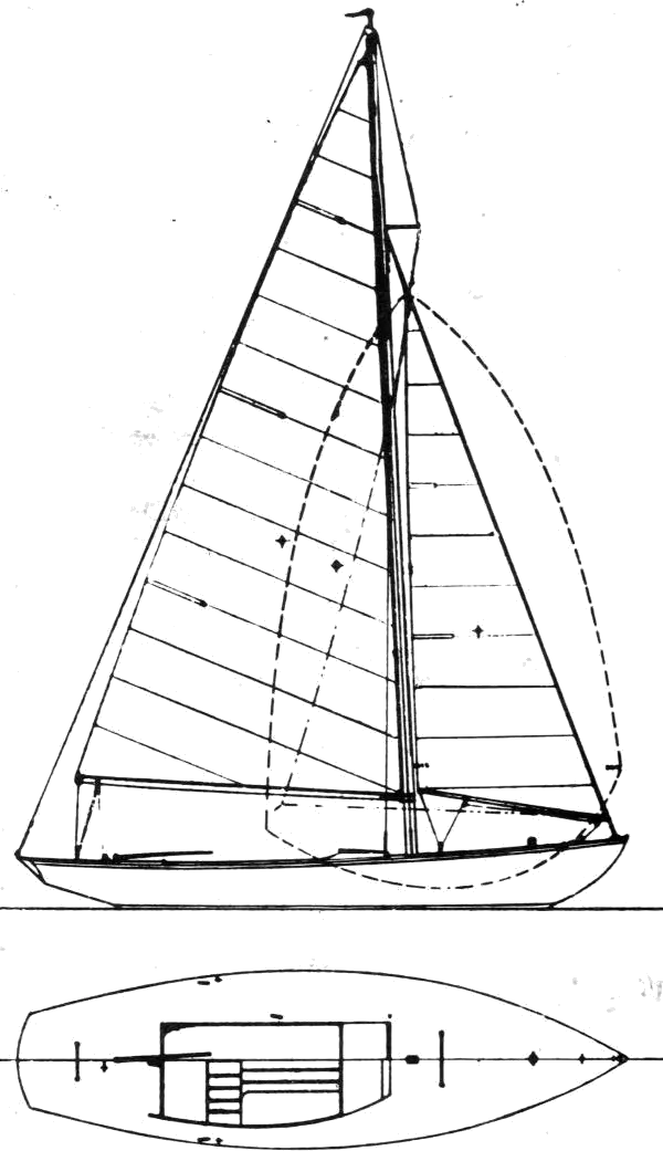 Drawing of Marlin 18 (Rhodes)