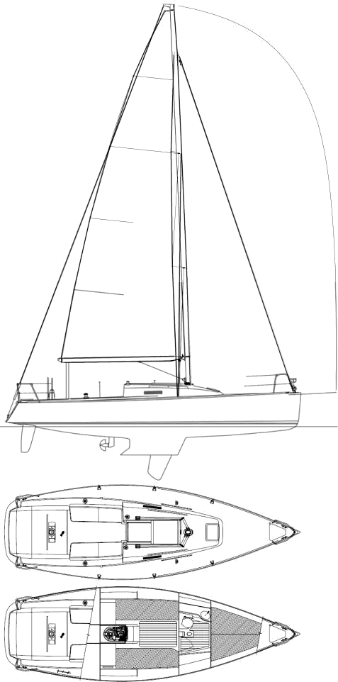 Drawing of J/95