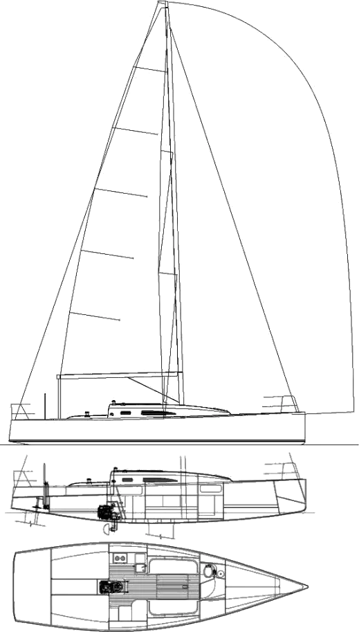 Drawing of J/111