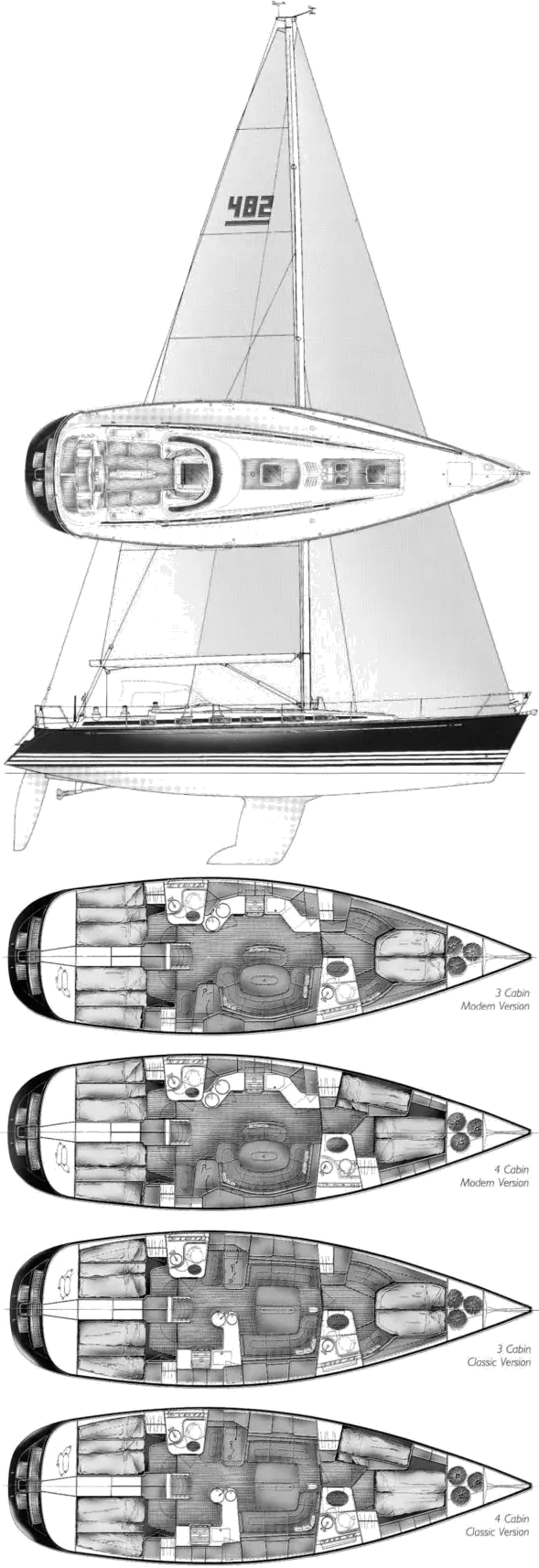 Drawing of X-482