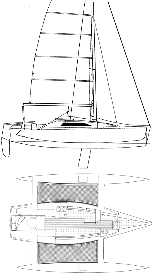 Drawing of F-27 Sport Cruiser