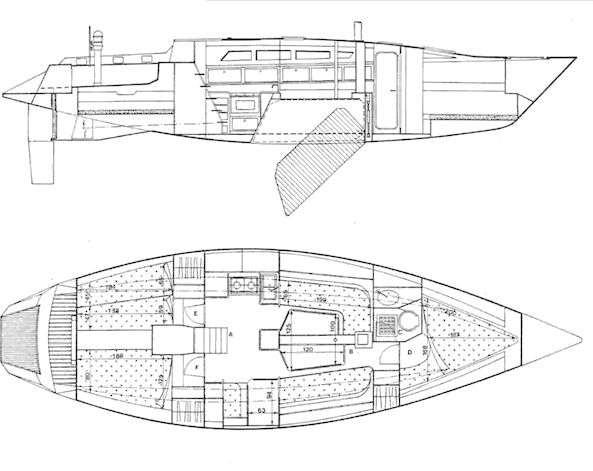 Drawing of Ovni 37