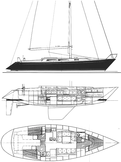 Drawing of Standfast 43