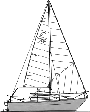 Drawing of Sailfish 25
