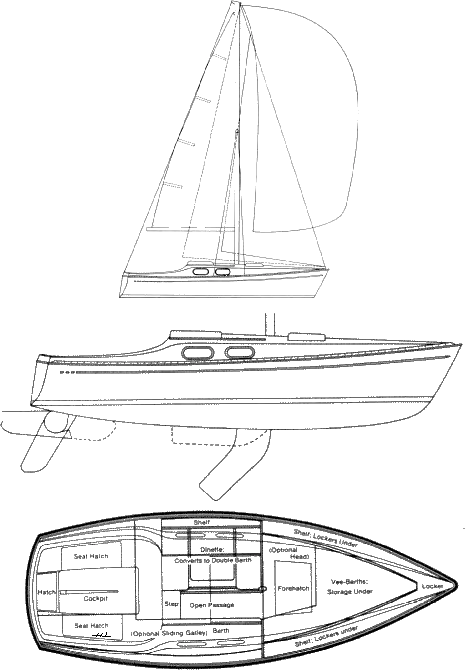 Drawing of Chrysler 22