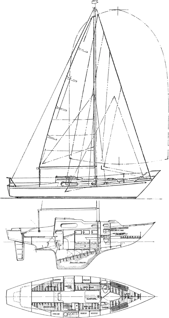 Drawing of Westhinder
