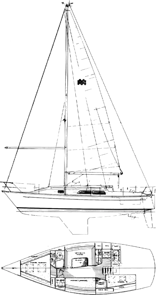 Drawing of Mirage 33
