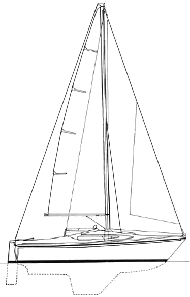 Drawing of Seamaster Sailer 815