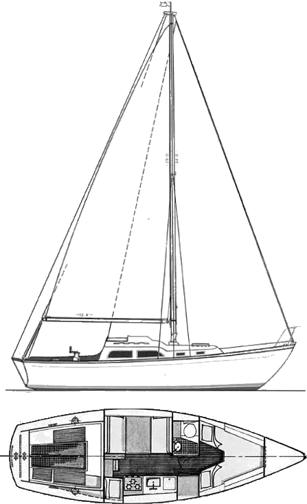 Drawing of Offshore 28 (Luders)