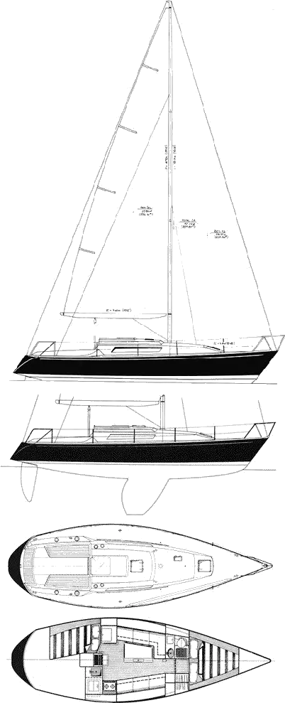 frers 33 sailboat