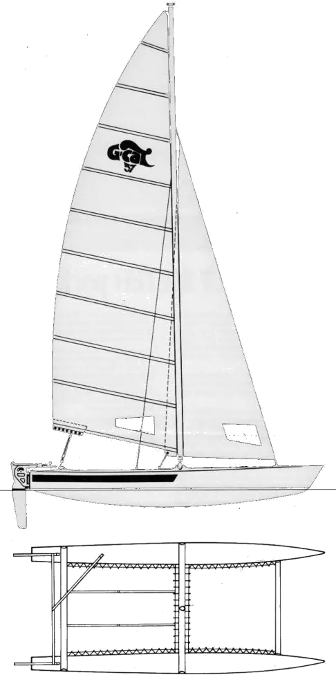 Drawing of G-Cat 5.7