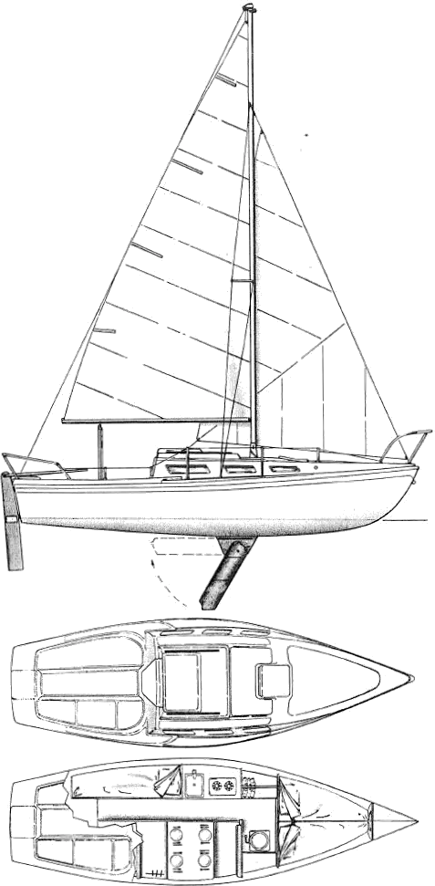 Drawing of Luger Tradewinds 26