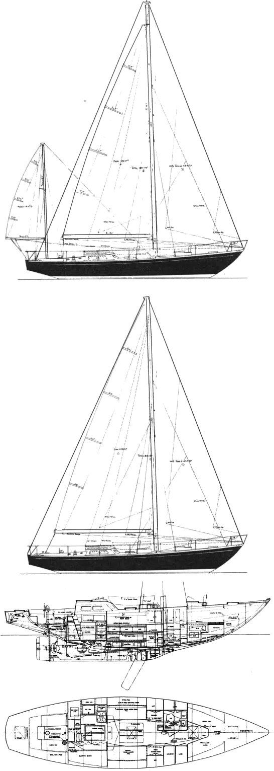 mercer 44 sailboat