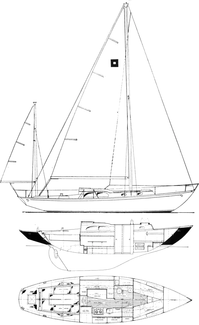 knutson 35 sailboat