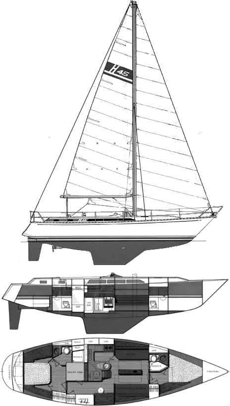 Drawing of Gulfstar Hirsch 45