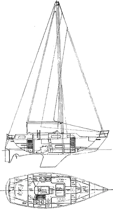 Drawing of Formosa 34