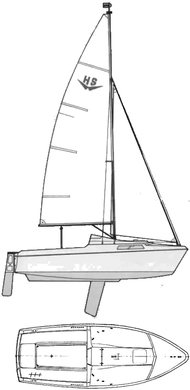Drawing of Happy Sailer 18