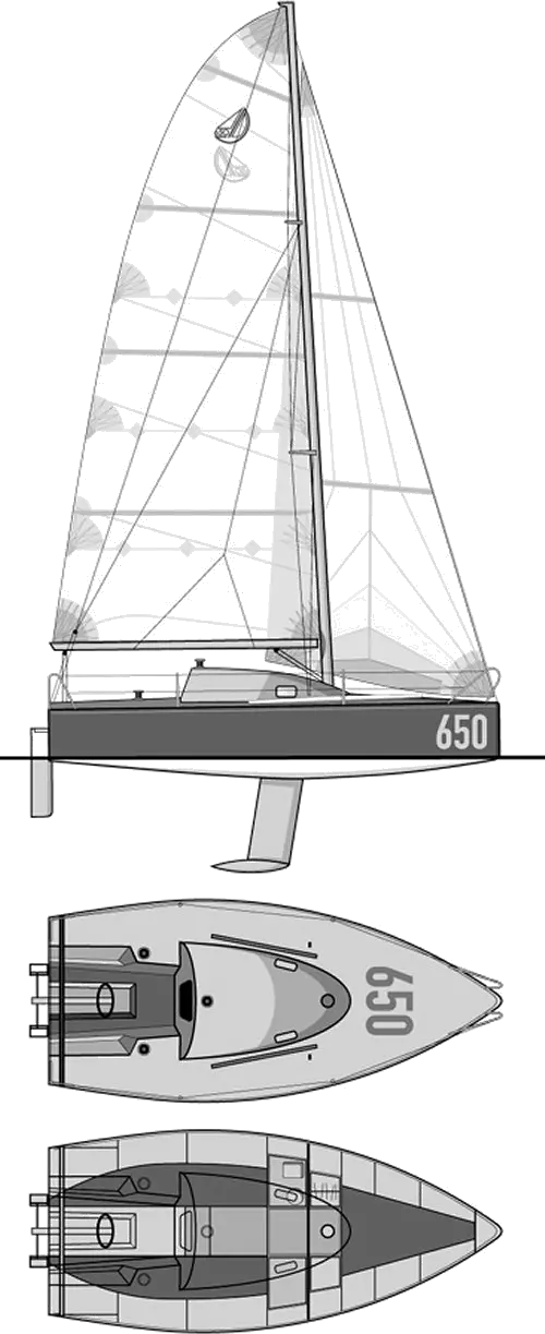 pogo 8.50 sailboatdata
