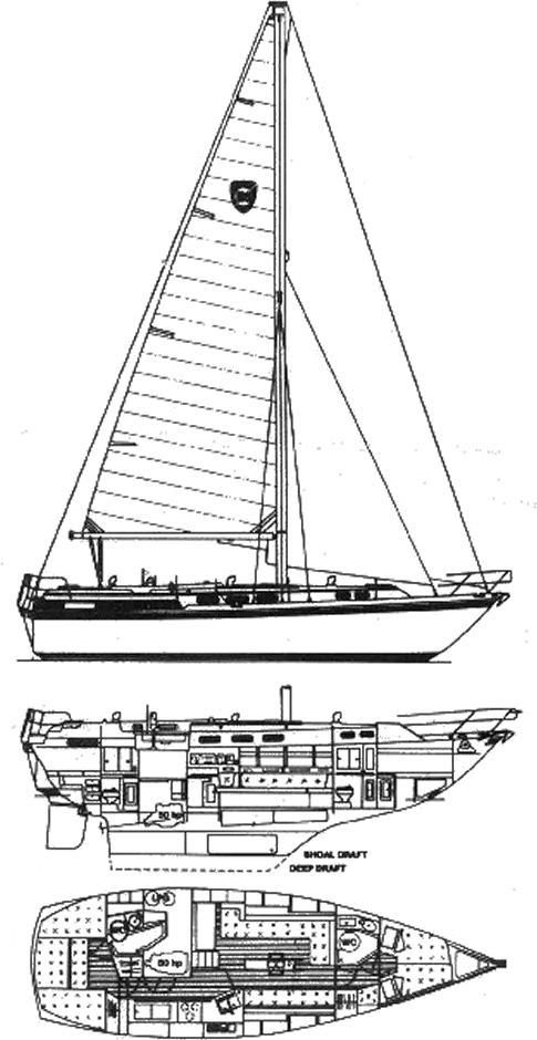 Drawing of Columbia 11.8
