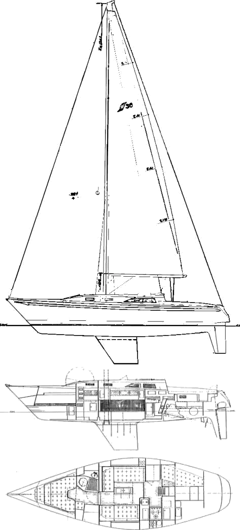 Drawing of Sceptre 36