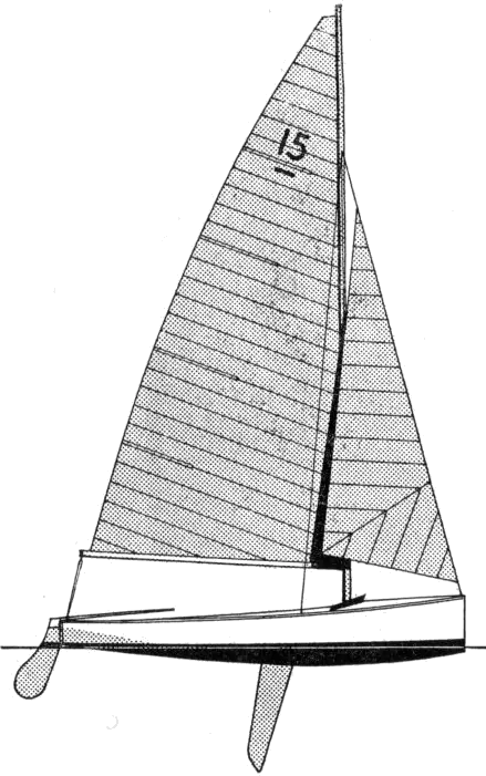 15 ft albacore sailboat